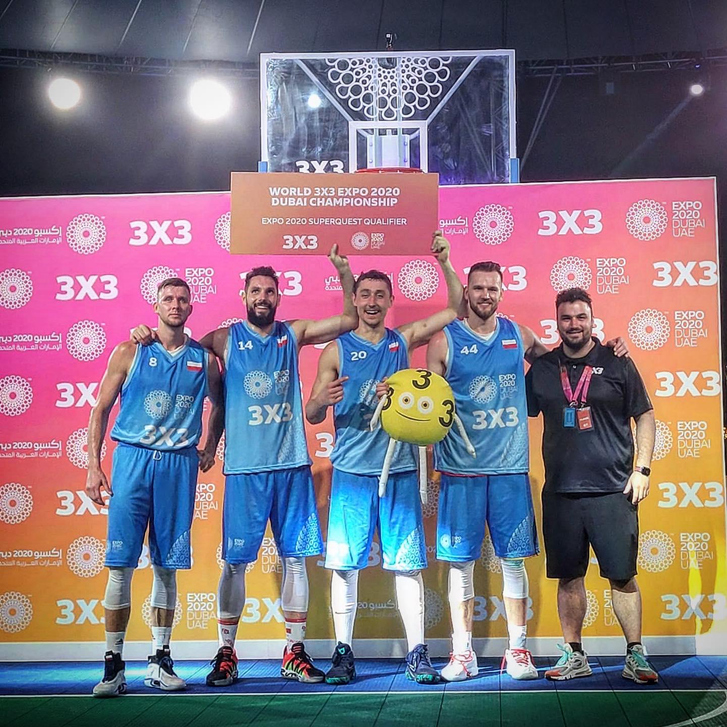 LOTTO 3x3 Team z awansem do Dubaj Expo 3x3 Super Quest!